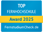 Allensbach Hochschule gewinnt Award als Top Fernhochschule bei Fernstudiumcheck