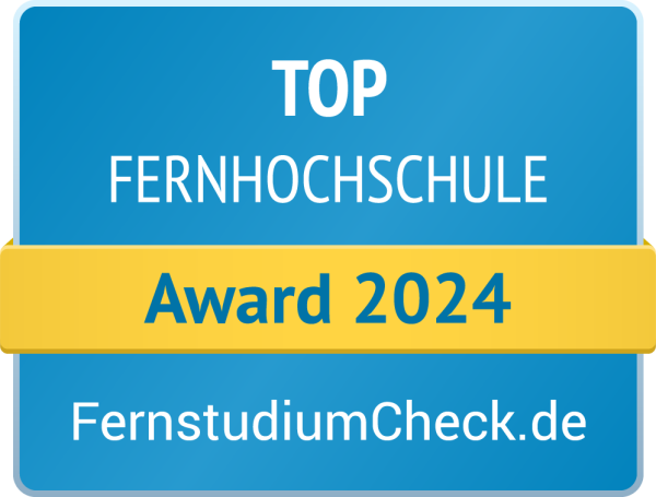 Allensbach Hochschule erhält Fernstudium Check Award 2024 als Top Fernhochschule